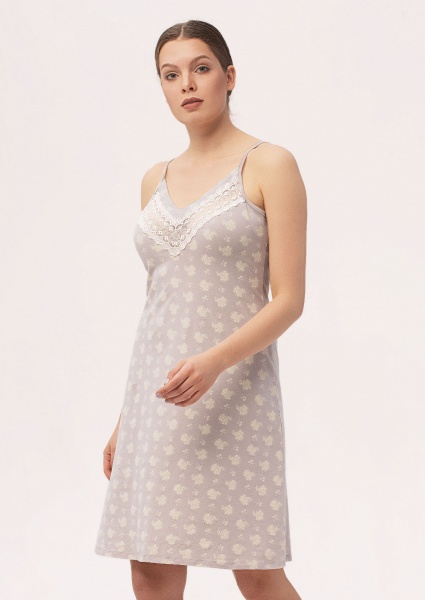 Ночная рубашка Roksana Flora №1397/16046 р.L бежевый