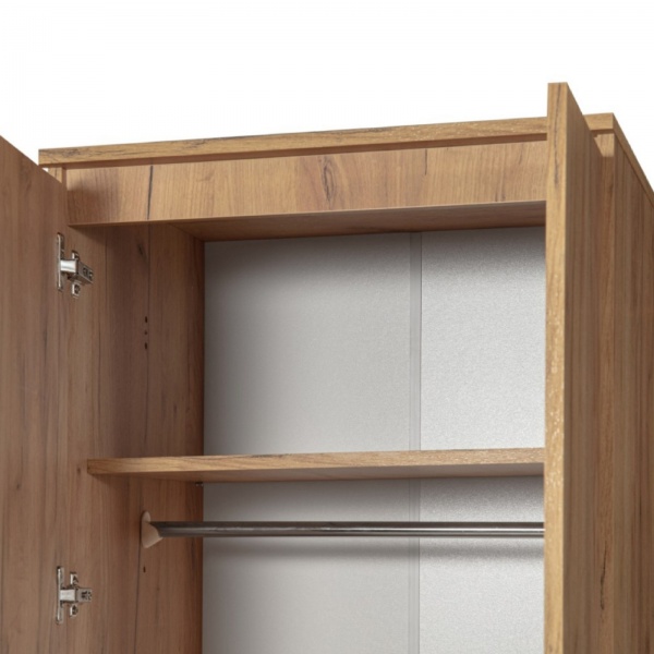 Шафа для одягу Embawood 1800х600х500 мм коричневий 