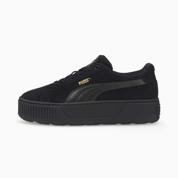 Кроссовки Puma KARMEN PUMA BLACK-PUMA TEAM GOLD 38461401 р.37,5 черный