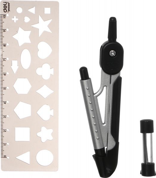 Готовальня 8628 3 предмети Deli