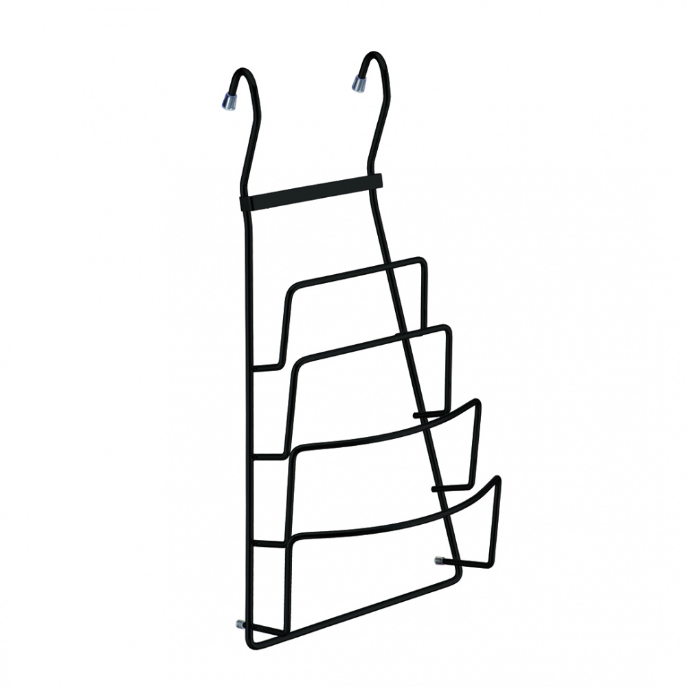 Полка на рейлинг Homax YJ-G809 B BL для крышек черный