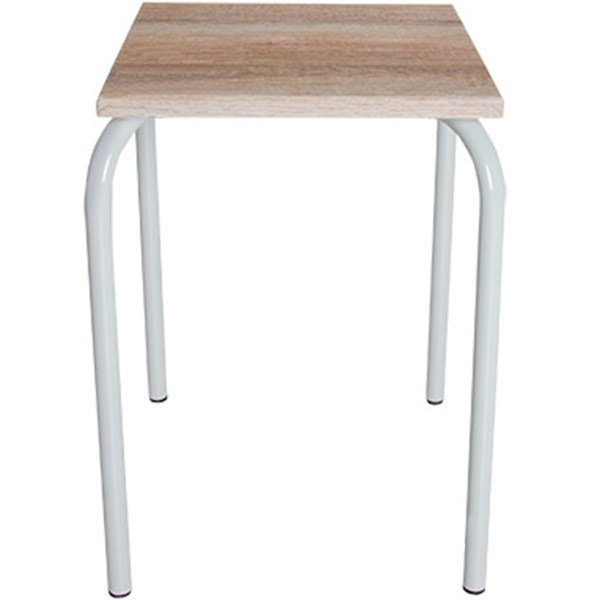 Табурет Vitan Классик металлический каркас d20 мм секвойя / белый 