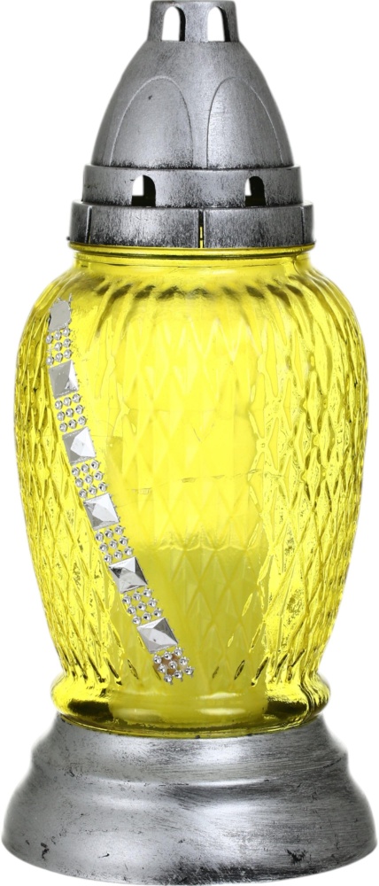 Лампада Pako-If стеклянная цветная LS 551 в ассортименте 23х9см