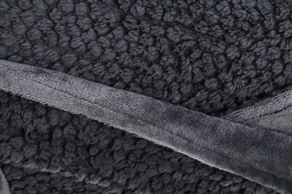 Набор La Nuit халат мужской с капюшоном и носками Bern р. XL серый