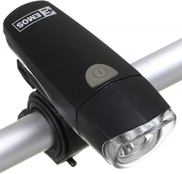 Фонарь велосипедный P3915-1 черный 