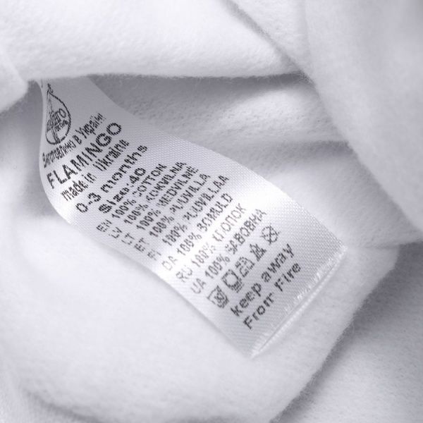 Шапочка детская Фламинго р.40 белый 398-212 