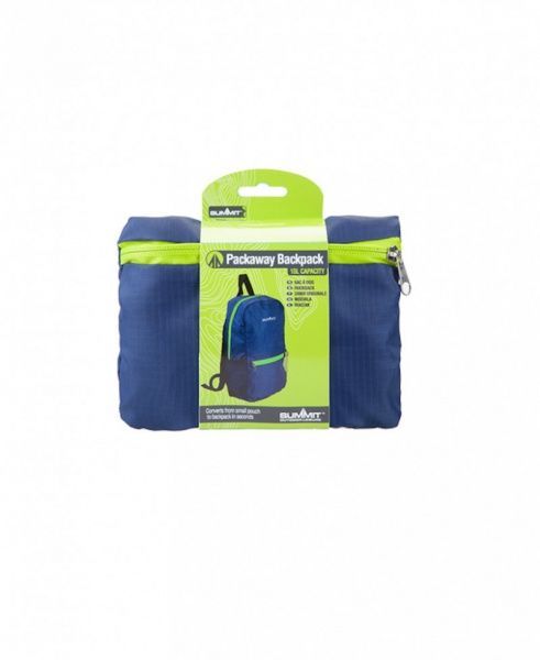 Рюкзак Summit синій 15 л складаний Pack Away 15