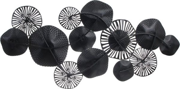 Декор настенный Clip 60x123 см серый с золотым 