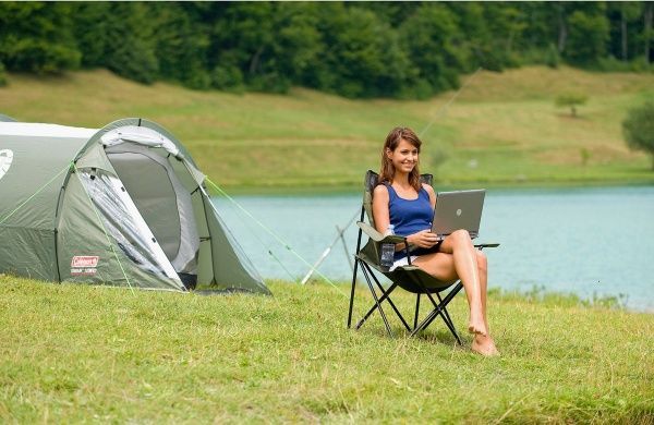 Стілець складаний Coleman 40680 50x74x90 см хакі 