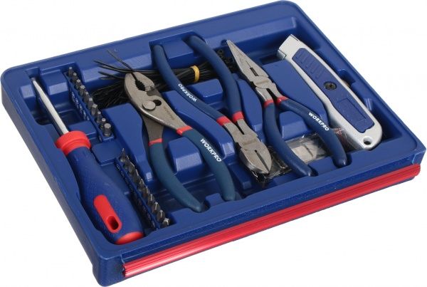 Набор ручного инструмента WORKPRO 125 шт. W009022