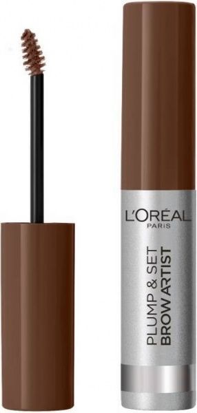 Тушь для бровей L'Oreal Paris Brow Artist Plump & Set для фиксации формы и придания цвета 108 Dark Brunette 4,9 мл