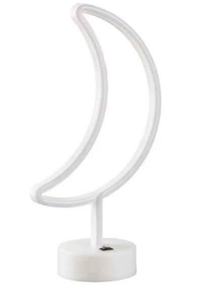 Настольная лампа Luna Neo Месяц 1x1,7 Вт без цоколя желтый