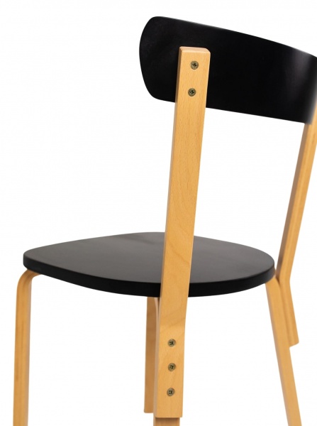 Стул Scandi черный /бук