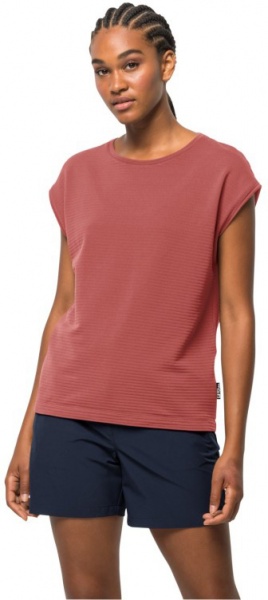 Футболка Jack Wolfskin FLORELL BOX T W 1809071_2183 р.S рожевий