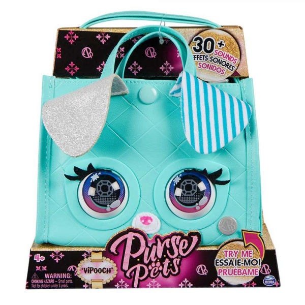 Сумочка интерактивная Spin Master Purse Pets Паппи SM26700/0856