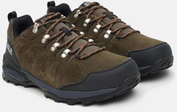 Кроссовки Jack Wolfskin REFUGIO TEXAPORE LOW M 4049851_4287 р.45 зеленый