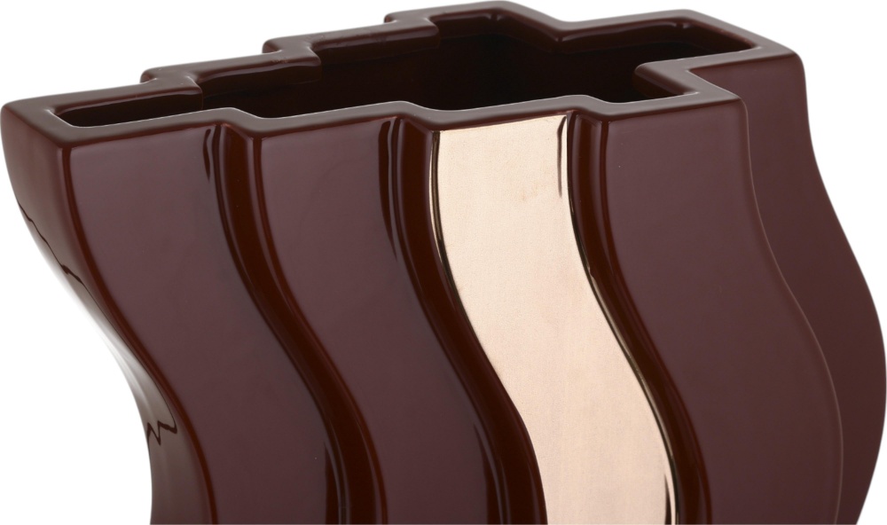 Ваза Inari Nordic 35 см бордовая K17060