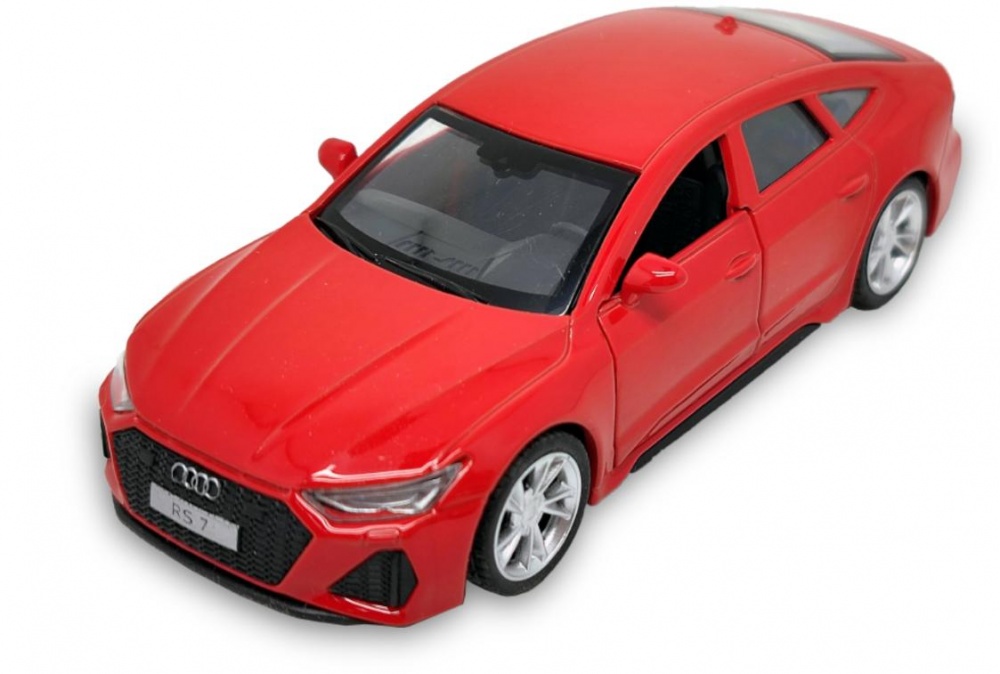 Автомодель TechnoDrive 1:32 Audi RS 7 Sportback червоний сріблястий 250406