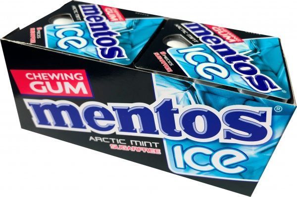 Жевательная резинка Perfetti - Van Melle Mentos Ice Арктическая мята  — фото 1