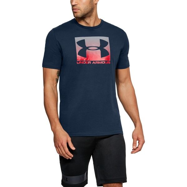 Футболка Under Armour UA Boxed Sportstyle SS 1305660-408 M синій