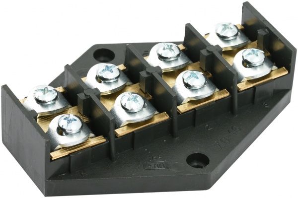 Колодка клеммная Simet ZPT 4х16,0 кв.мм черный 