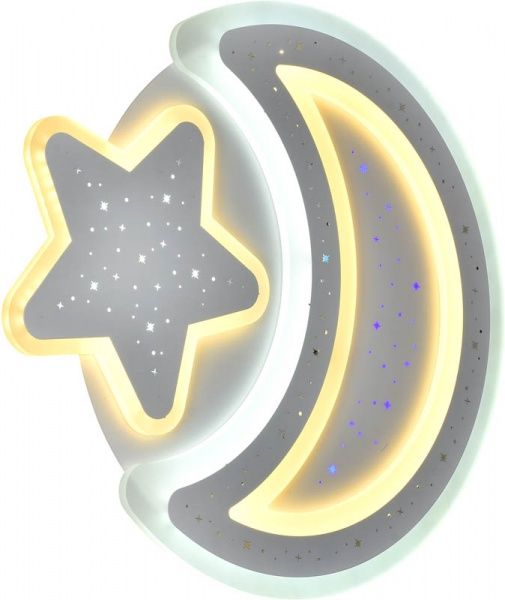 Люстра светодиодная Victoria Lighting Moonlight/PL500 с пультом ДУ 115 Вт белый 