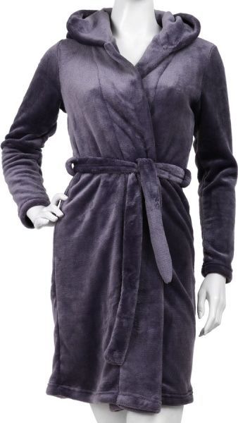 Халат Roksana Ушки 859/90152 р. S темно-серый 