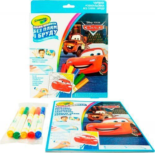 Книга «Розмальовка Color Wonder-Тачки. Крайола»