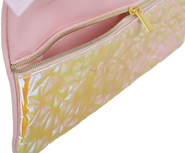 Пенал школьный NINGBO JOHNSHEN STATIONERY CO.,LTD розово-оранжевый