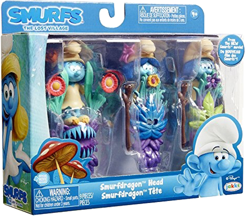 Набор фигурок Jakks Pacific Smurfs Lost Village Theme 3 фигурки 29271 (29270) 