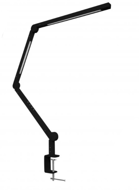 Настільна лампа офісна LUNA HOME 10 Вт без цоколя чорний ALT-415B