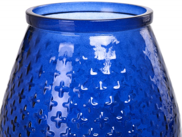 Ваза стеклянная синяя TREBOL San Miguel
