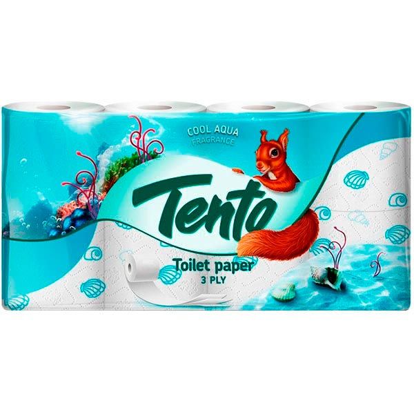 Бумага туалетная Metsa Tissue Tento Feel Good Sea Breeze 16 шт