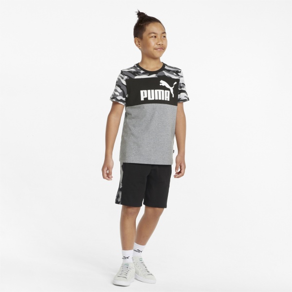 Шорты Puma Alpha Jersey Shorts 84728801 р. 140 черный