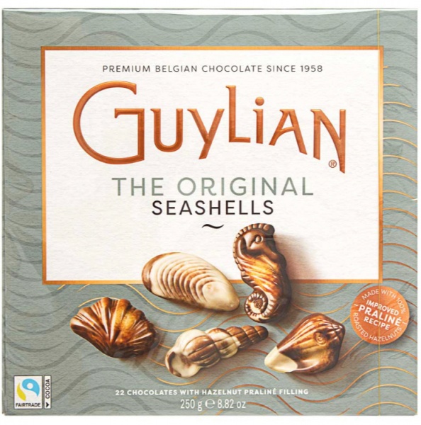 Шоколадні цукерки Guylian Морські Мушлі 250 г 