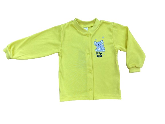 Кофтинка дитяча унісекс Bambinelli р.80 жовтий Кф301-7 