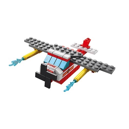 Конструктор SHANTOU YISHENG Пожарный корабль 1000 деталей K8978-1