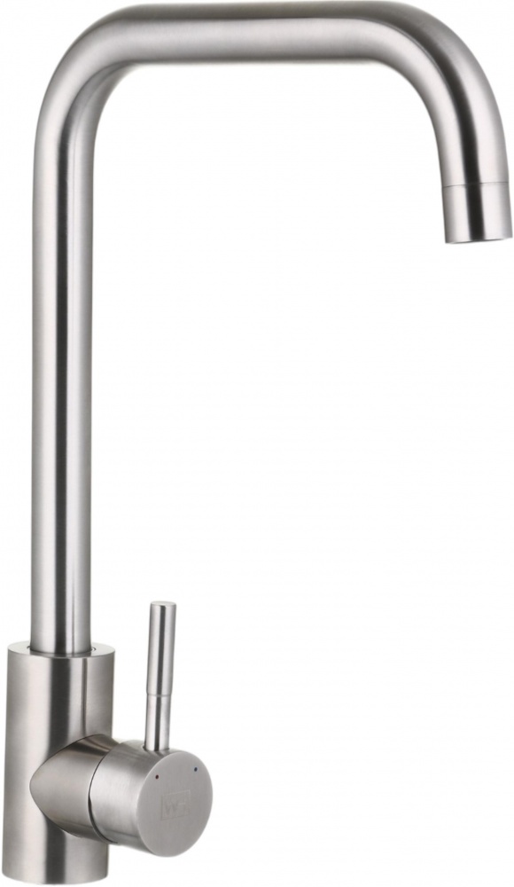 Змішувач для кухні Water House Ring Г-подібний вилив сатин