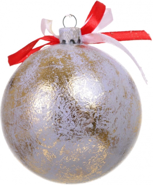 Шар новогодний Декупаж d 80 мм в ассортименте