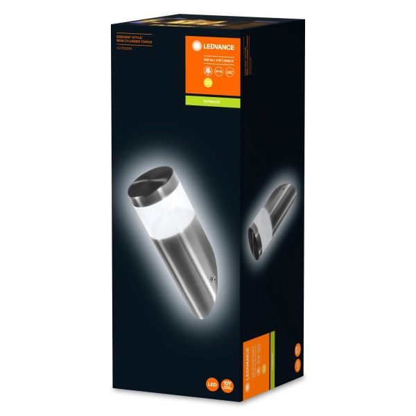Світильник вуличний настінний Ledvance серії Endura Style 4 Вт IP44 нержавіюча сталь MINI CYL TORCH 4W 