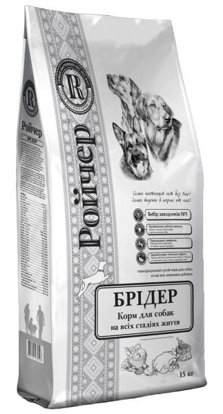 Корм Ройчер Брідер 15 кг