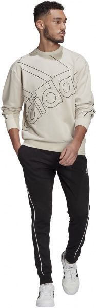 Світшот Adidas U FAVS Q1 SWT GK9373 р. XL бежевий