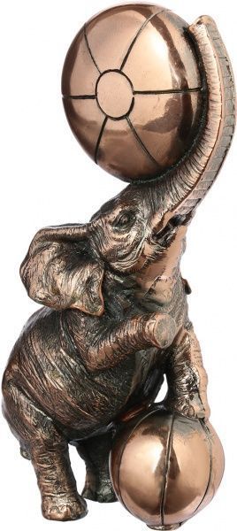 Статуэтка-часы Слон с мячом Е550