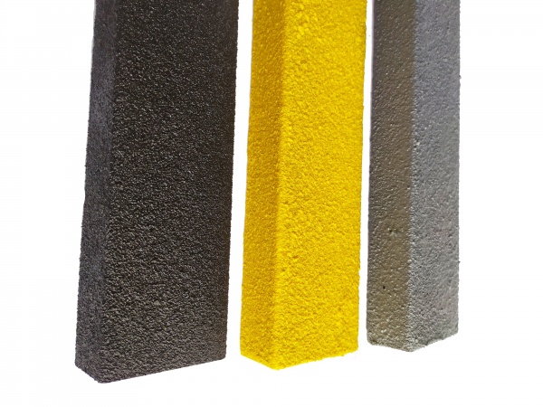 Накладка композитна кутова Tried Composites антиковзке покриття 70x30x3x1000 мм жовтий 