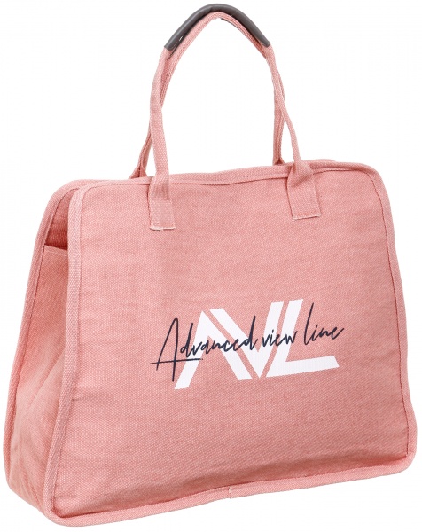 Сумка пляжна AVL Color 47x38x15 рожевий