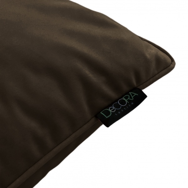 Подушка декоративная VELOUR 60x80 см шоколад Decora textile 