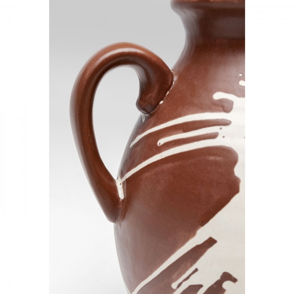 Ваза KARE Design Мара 23 см коричневый 