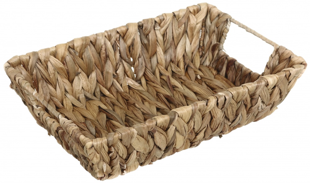 Корзина Sona с ручками бежевая 25х20х9 см