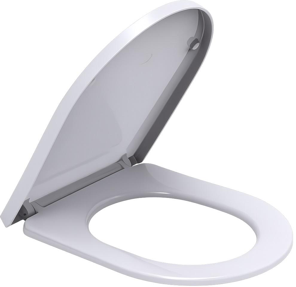 Сиденье для унитаза EGO SOFT CLOSE Quick release 42,5х36 см