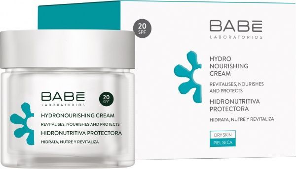Крем для лица день-ночь BABE Laboratorios Facial Essentials Увлажняющий и питательный с SPF 20 50 мл